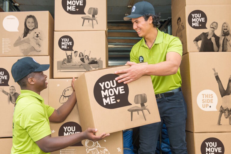 You Move Me movers loading truck
